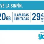 ¡De regreso en otoño! La Sinfín 20 GB en Yoigo