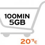 Simyo ofrece 100 minutos y 5 GB por 20 euros al mes