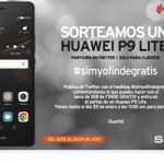 Todavía hay tiempo de participar con Simyo en Twitter para ganar un Huawei P9 Lite