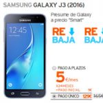 El Samsung Galaxy J3 tiene descuentazo de 36 euros en Simyo