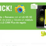 Última oportunidad para llevarte un módulo Cam Plus con tu LG G5 SE Titán en Yoigo