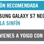En Yoigo el Samsung Galaxy S7 está a 12 euros el mes si te lo llevas con la Sinfín de 25 GB