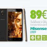 Hitsmobile tiene el Hisense U989 en oferta exclusiva para clientes online