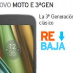 En Simyo el Lenovo Moto E 3ra generación ha bajado 30 euros en su costo regular