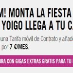 Contrata un servicio móvil Yoigo y llévate fibra para tu hogar por sólo 7 euros más al mes (más cuota de línea) 