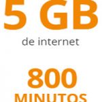 800 minutos y 5 GB por 15 euros al mes con Digimobil