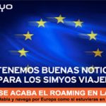 Llama, navega y envía mensaje sin costo extra en la UE con Simyo