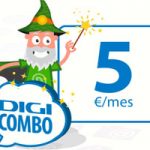 1 GB y mucho para hablar con el Combo 5 de Digimobil que cuesta sólo 5 euros por mes