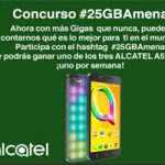 Amena tiene un nuevo concurso donde podrás ganar un Alcatel A5 LED