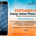 Apúntate al nuevo concurso Simyo y podrías ganar un Energy Sistem Phone Pro 3