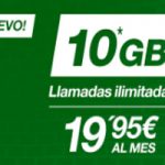 La tarifa de 19,95 de 4 GB de Amena te da 10 GB hasta septiembre