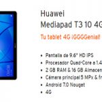 Simyo estrena en su tienda oficial la Huawei MediaPad T3 10